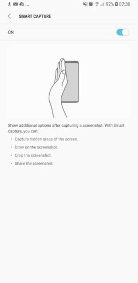 نحوه اسکرین شات گرفتن در گلکسی Note 8 (3)