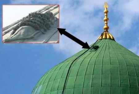 علت برجستگی گنبد پیامبر (ص) چیست؟