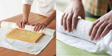 طرز تهیه رولت خامه ای فوری (2)