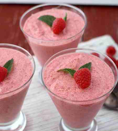 طرز تهیه موس توت فرنگی خانگی (2)