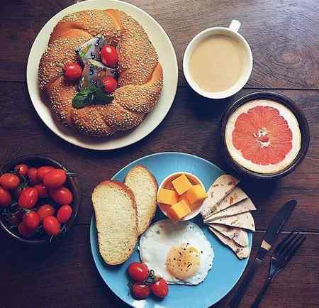 تزیین صبحانه برای مدرسه کودکان