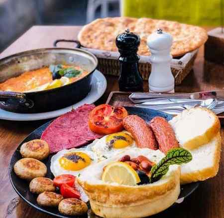 تزیین صبحانه برای مدرسه کودکان