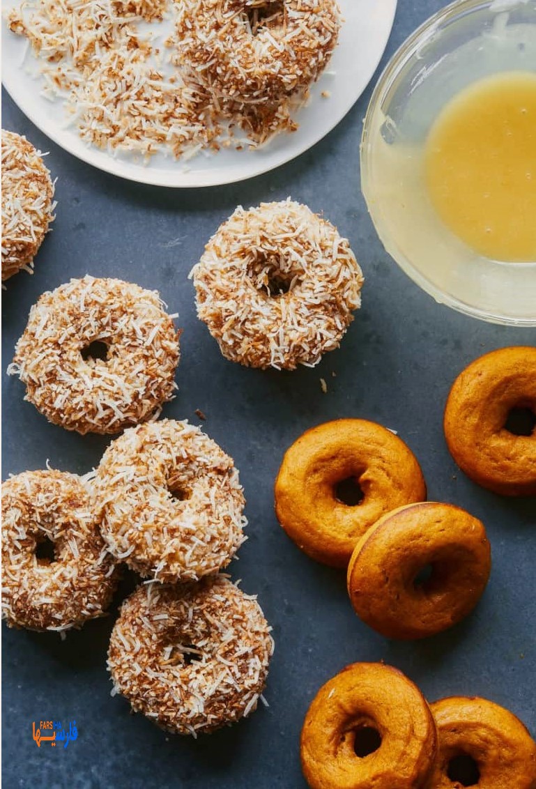 طرز تهیه دونات خوشمزه