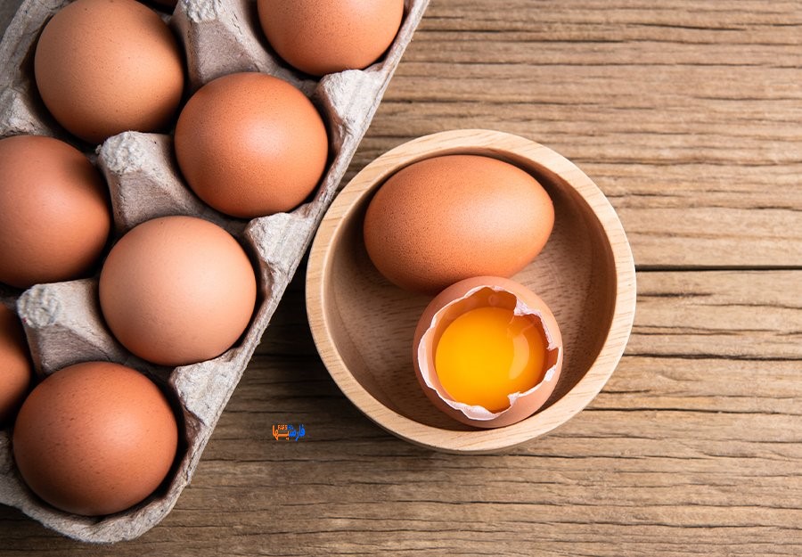 ضرر تخم مرغ خام