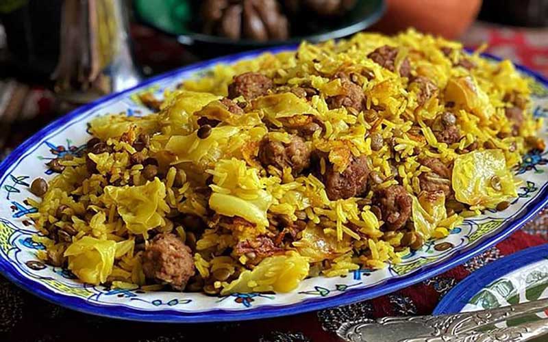 کلم پلو