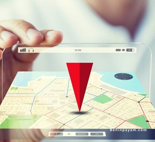 محدوده ی اس ام اس از روی نقشه