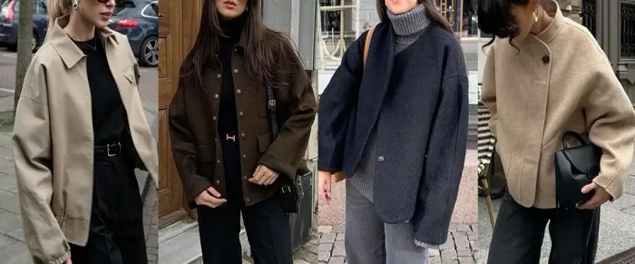 ژاکت بلند و کمربنددار برای استایل کلاسیک