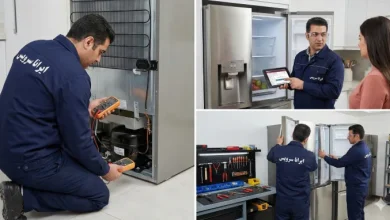 تعمیر یخچال ال جی